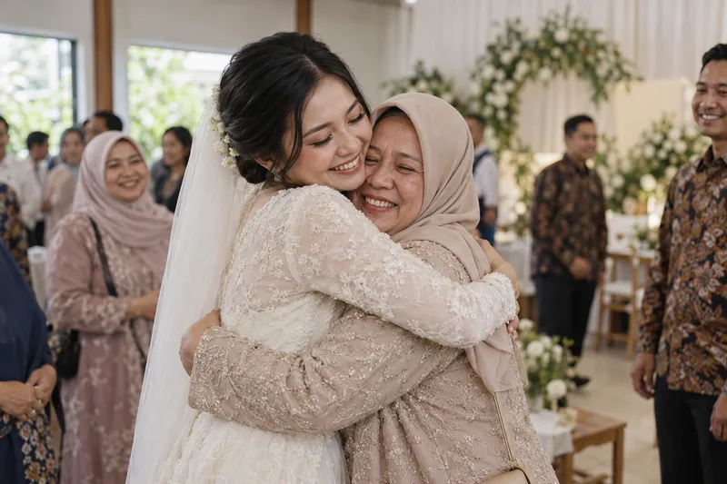 Foto contoh dari tamu